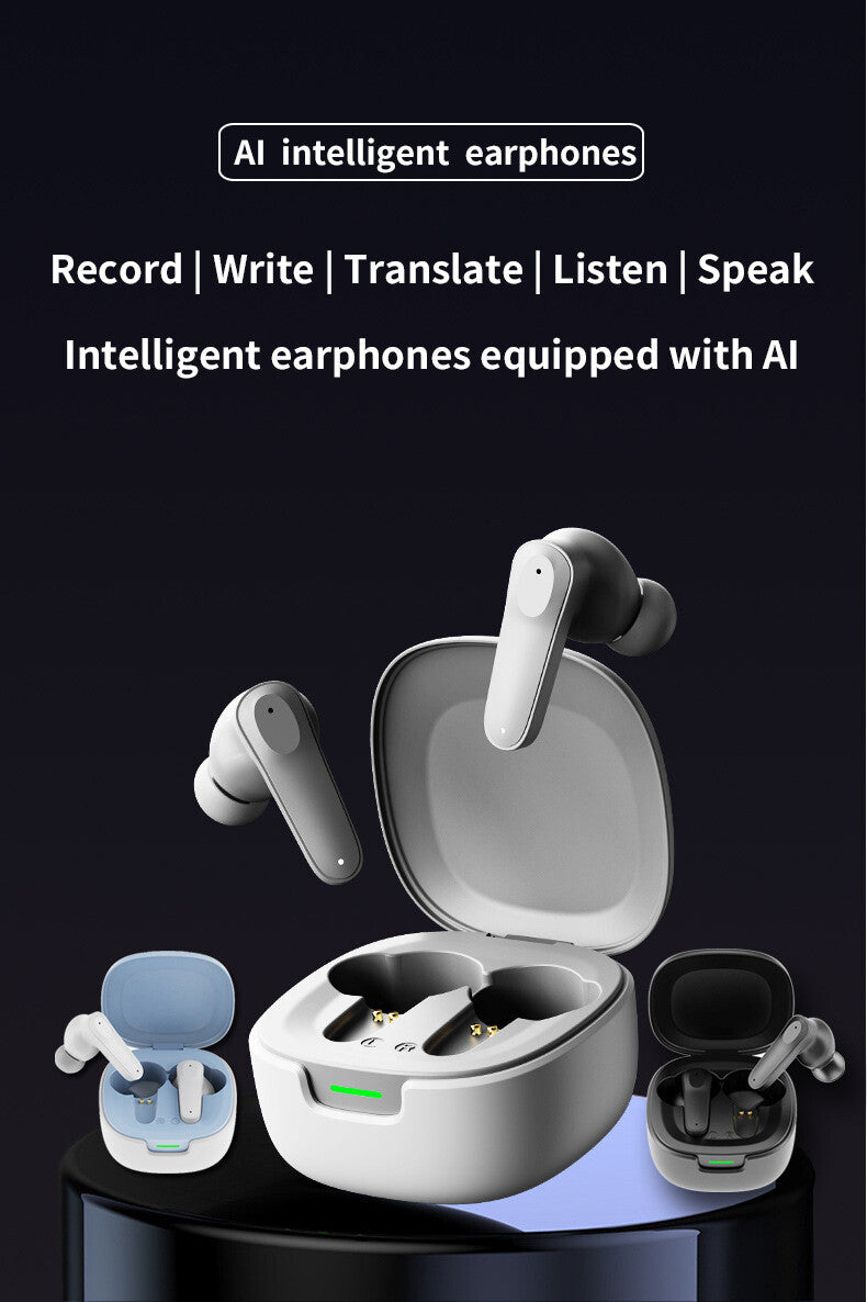AI Intelligent Multi-language Wireless Translation Earbud